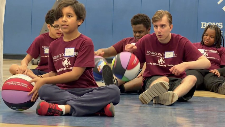 Video thumbnail for Program uses basketball to empower youth with disabilities and break stigma
