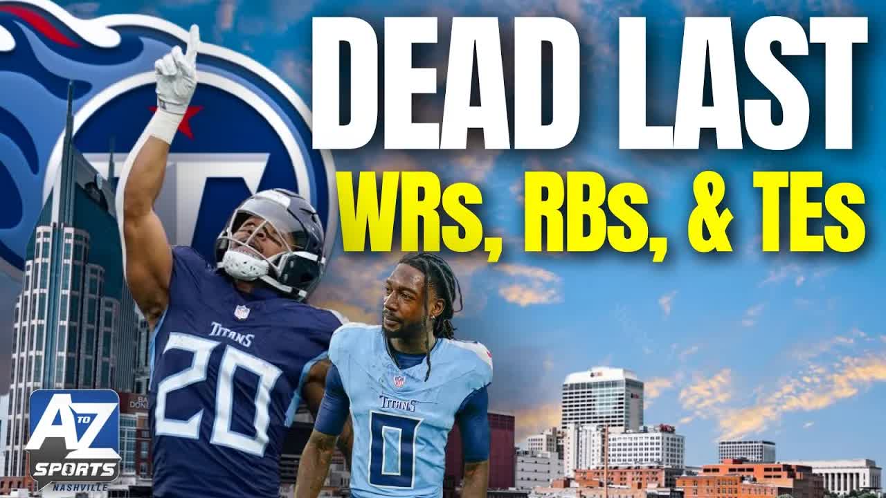 Video thumbnail for A to Z Sports Nashville: espn analyst's titans prediction blunder! cam ward, tony pollard, and nfl team analysis