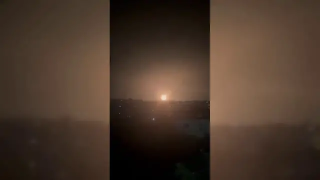 Video thumbnail for Lebanon: Israeli Airstrikes Hit Southern Lebanon Hilltop.