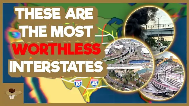 'Video thumbnail for The Most Worthless US Interstates'