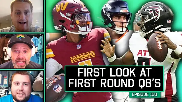 'Video thumbnail for Which first round QB looks best so far?'
