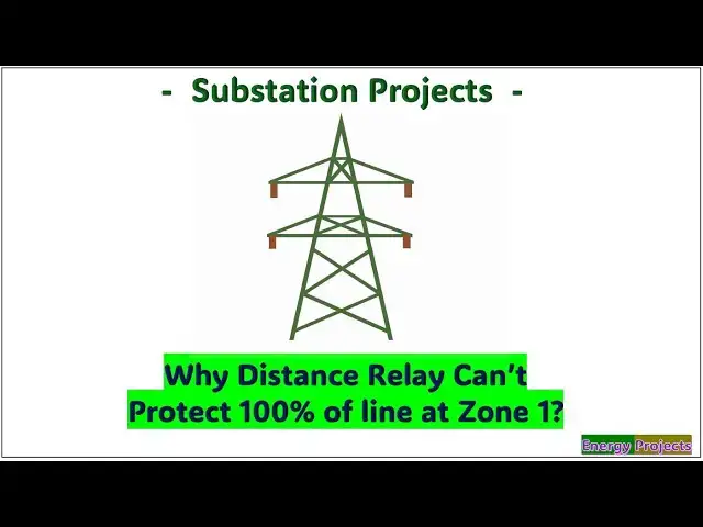 Video thumbnail for Why Distance Relay Can’t Protect 100% of line at Zone 1?