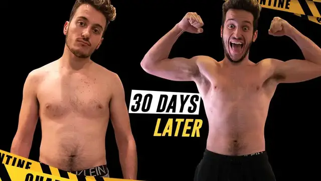 'Video thumbnail for frenchiefries: 30 day home fitness challenge - quarantine body transformation'