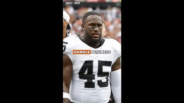 'Video thumbnail for Patrick Mahomes shuts down Raiders LB after trash talk backfires'