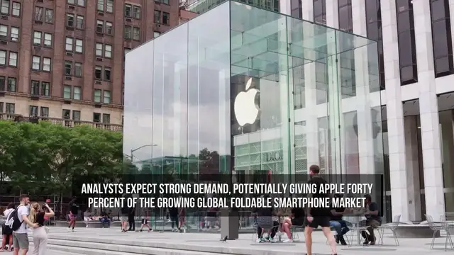 Video thumbnail for Apple Enters Foldable Phone Market With $1,999 iPhone Duo.