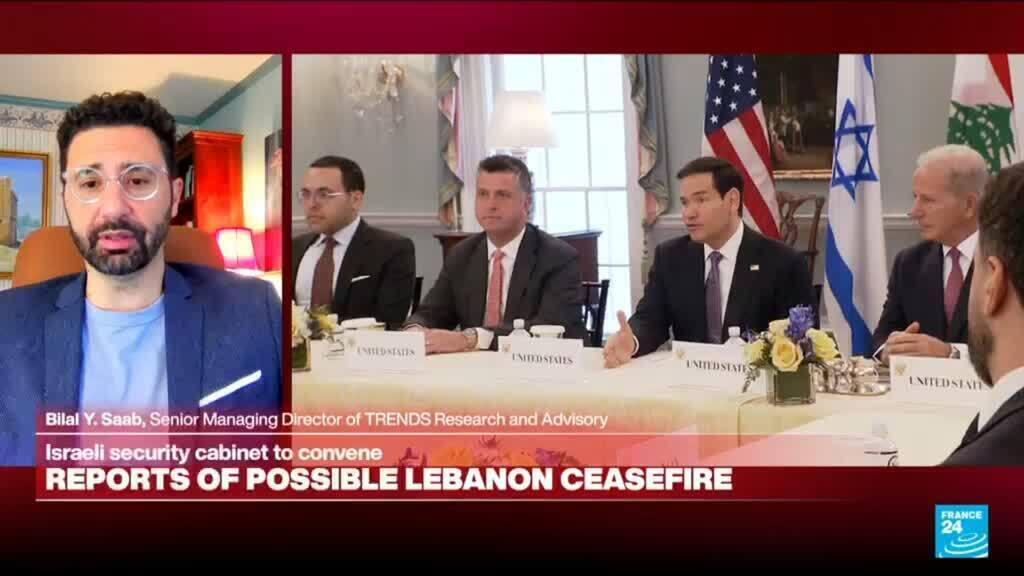 Video thumbnail for Israel-Lebanon peace talks: Future negotiations depend on 'confidence-building measures'