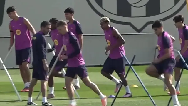 'Video thumbnail for Barcelona prepare to host Real Sociedad in La Liga'