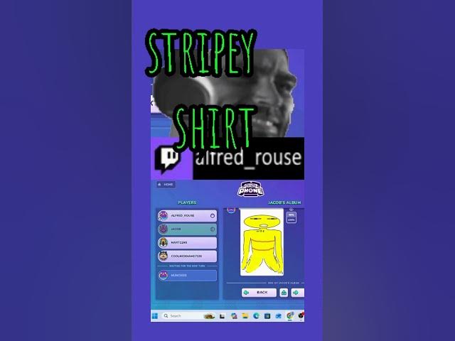 Video thumbnail for yogurt? #twitch #shorts #gartic #garticphone