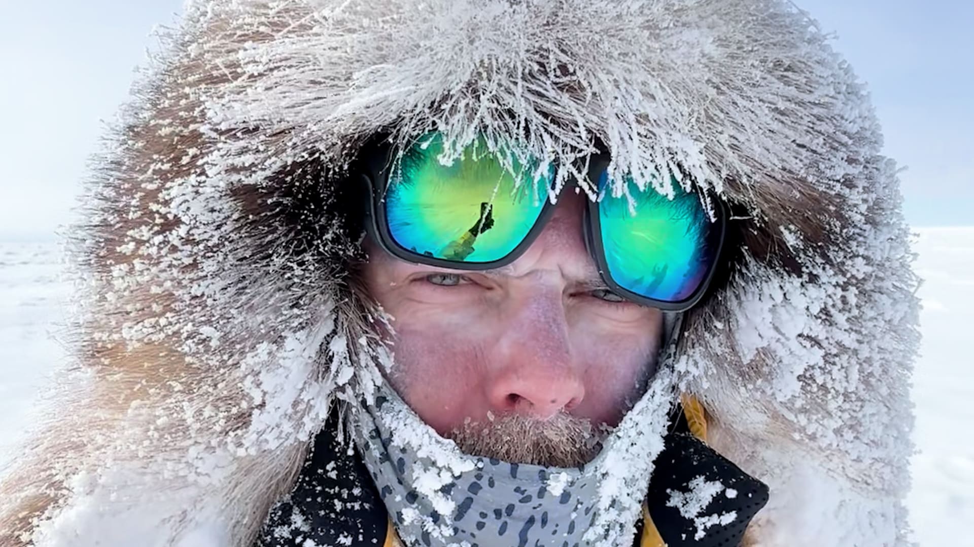 Video thumbnail for Solo Ski Expedition South Pole Records