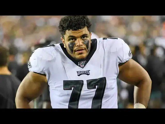 'Video thumbnail for lord brunson: andre dillard era begins? eagles' o-line future after jason peters'