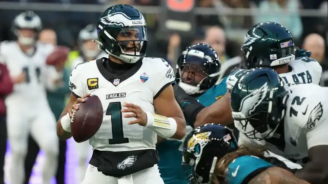 Video thumbnail for Jalen Hurts' Blood Clot Care Raises NFL Safety Questions