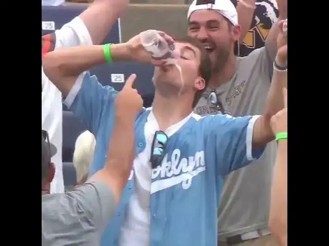 'Video thumbnail for Barehanded Grab… THEN Chugs the Beer! 🍺😳'