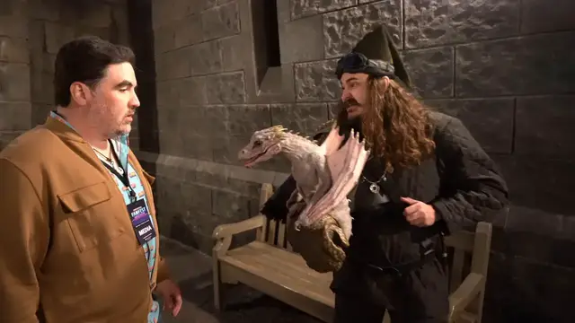 Video thumbnail for Meet a Baby Dragon at Universal Fan Fest Nights