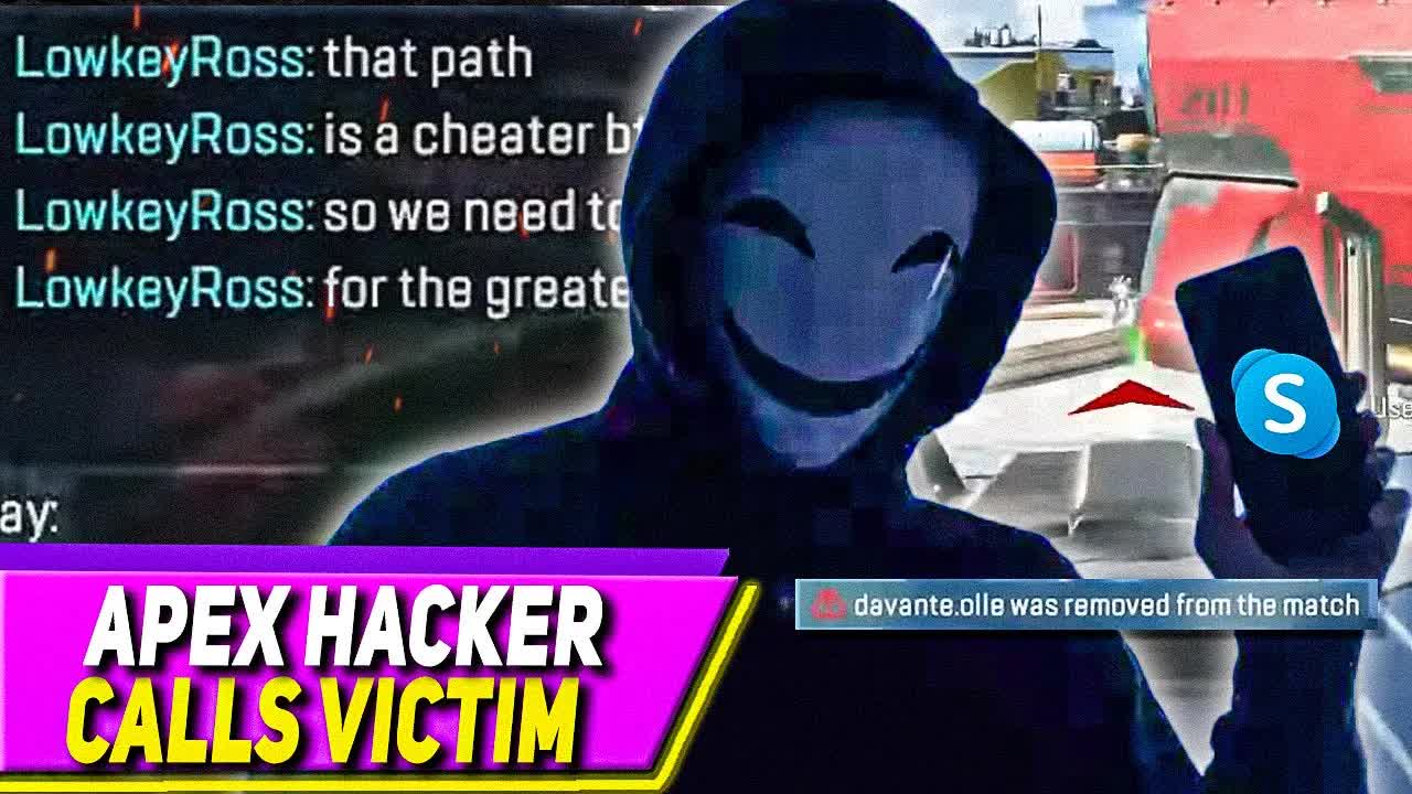 Video thumbnail for Apex Cheater and Stream Sniper Skype Calls His Victim... WTF
