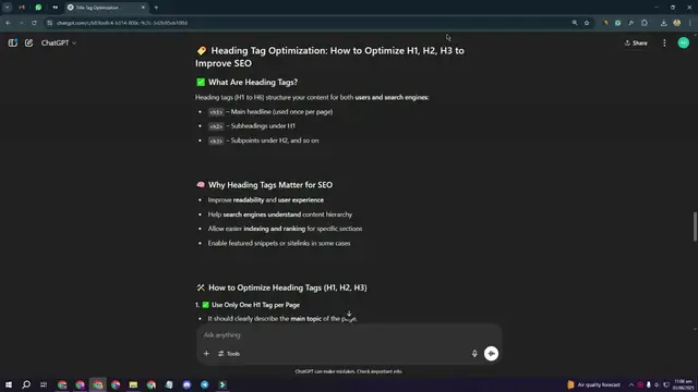 Video thumbnail for How to Optimize Headings to Improve SEO