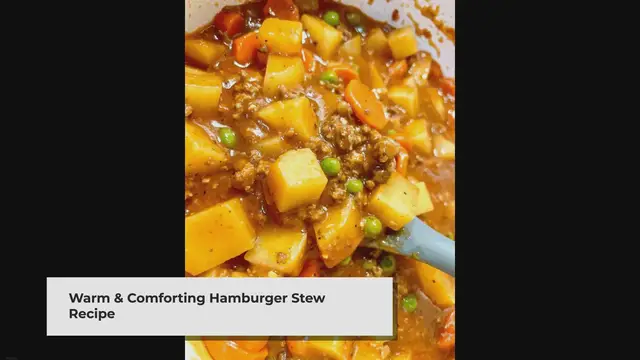 Video thumbnail for The Ultimate Easy Hamburger Stew