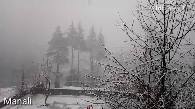 'Video thumbnail for Manali Snow fall | hills station | kullu | himachal'