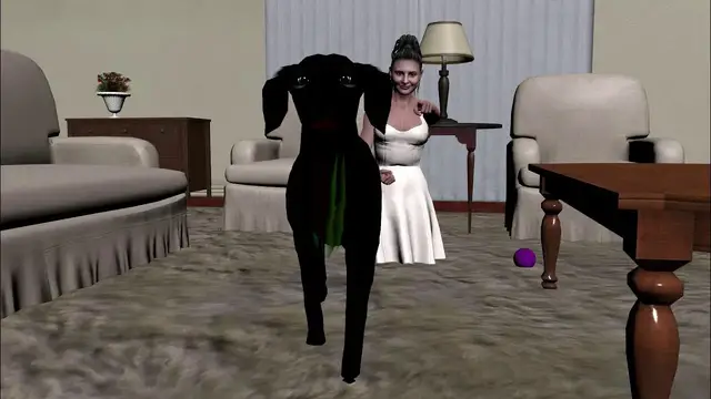 'Video thumbnail for Dog Propose a girl will you marry me'
