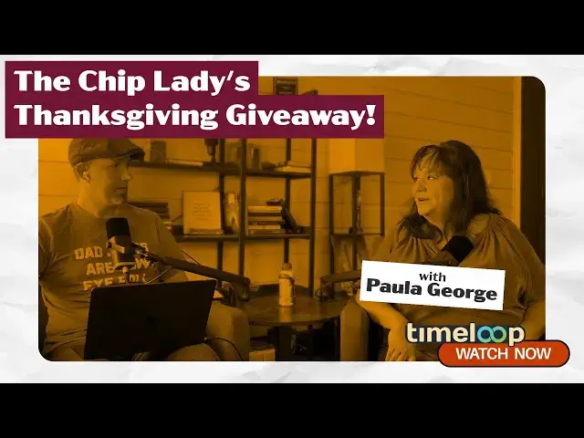 Video thumbnail for Talking with The Chip Lady about her Thanksgiving Giveaway!