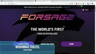 'Video thumbnail for Forsage || what is Forsage? and how to earn from forsage?'
