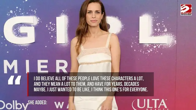 Video thumbnail for Supergirl writer praises 'perfectly cast' Milly Alcock