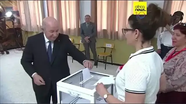 Video thumbnail for Vote counting underway following Algeria's parliamentary elections