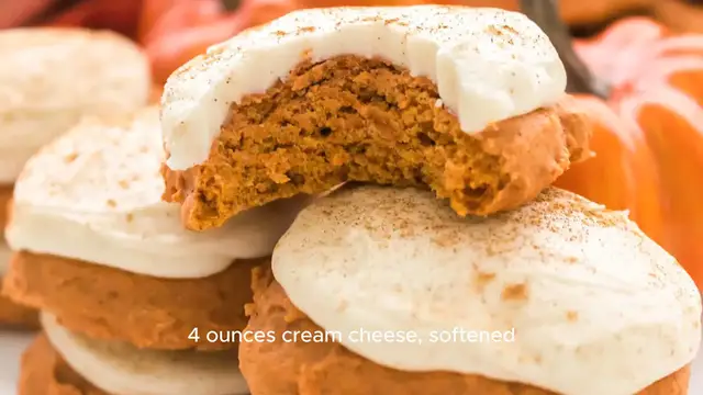 Video thumbnail for Cinnamon Cream Cheese Cookies Recipe