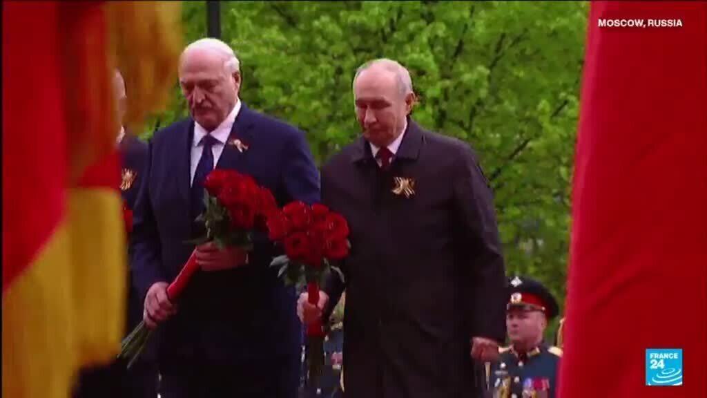 Video thumbnail for Moscow marks Victory Day amid tight security