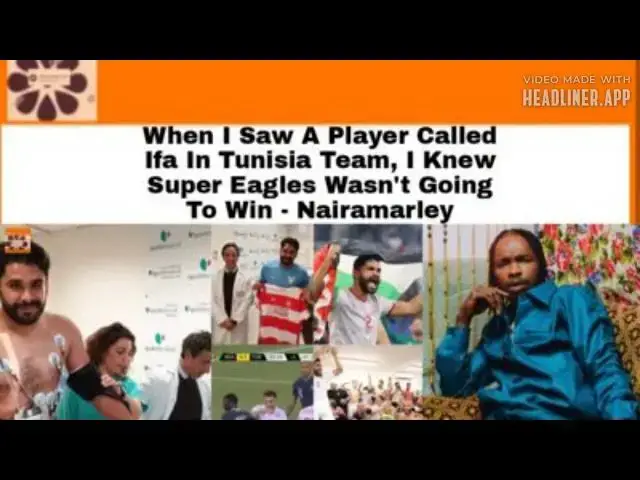 Video thumbnail for When I Saw Player Called Ifa In Tunisia Team, I Knew Super Eagles Wasn't Going To Win - Nairamarley