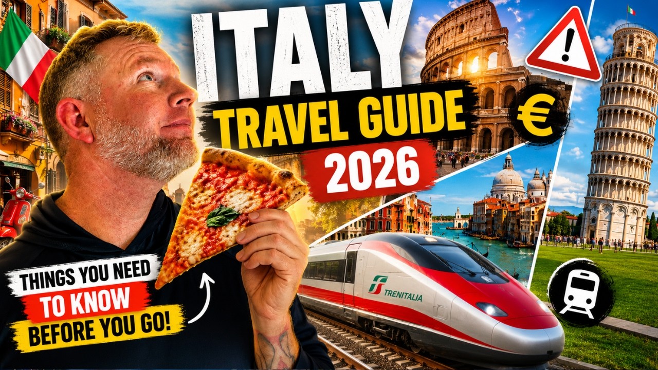 Video thumbnail for Italy Travel Guide 2026 | Things You Need To Know Know Before You Go