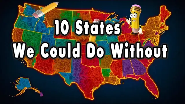 Video thumbnail for Top 10 States That Don’t Matter, But Somehow Exist Anyway