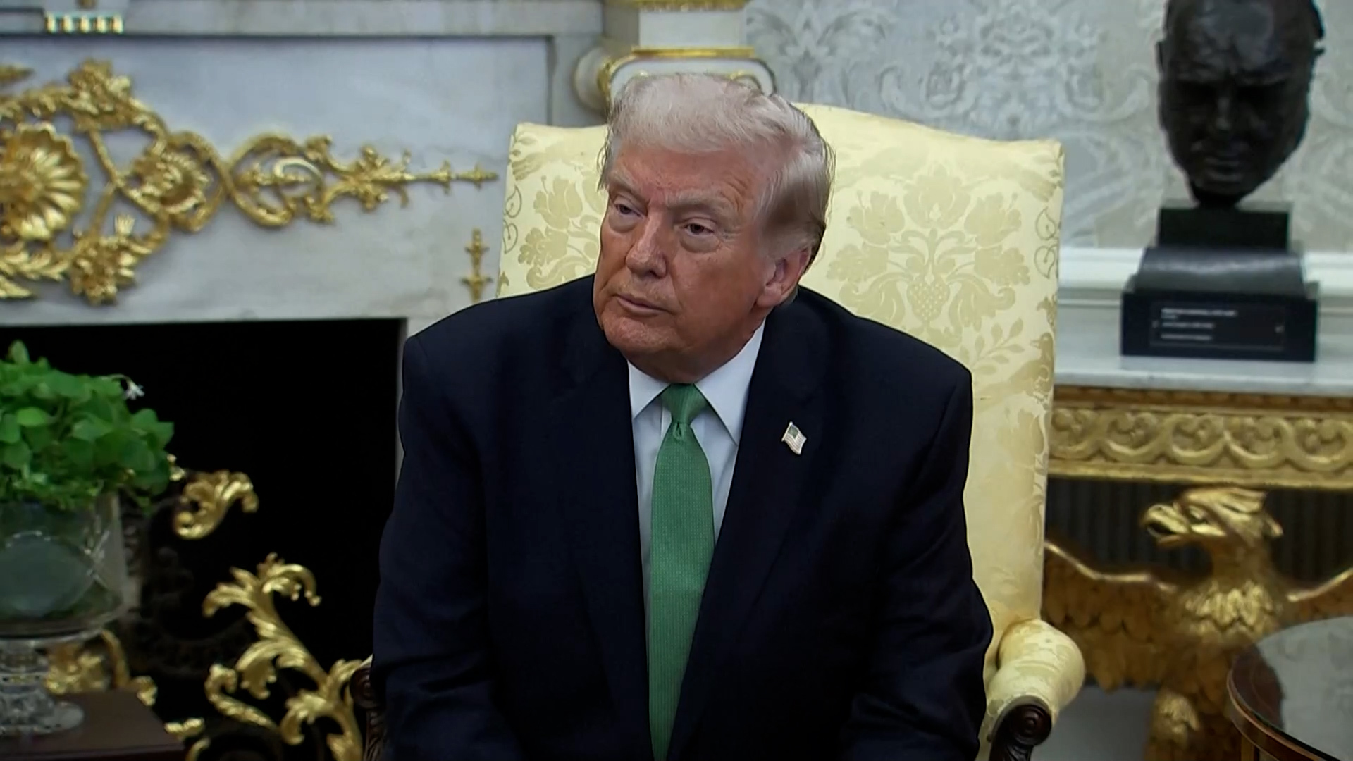 Video thumbnail for Trump says it’s a ‘good thing’ counterterrorism director resigned over Iran