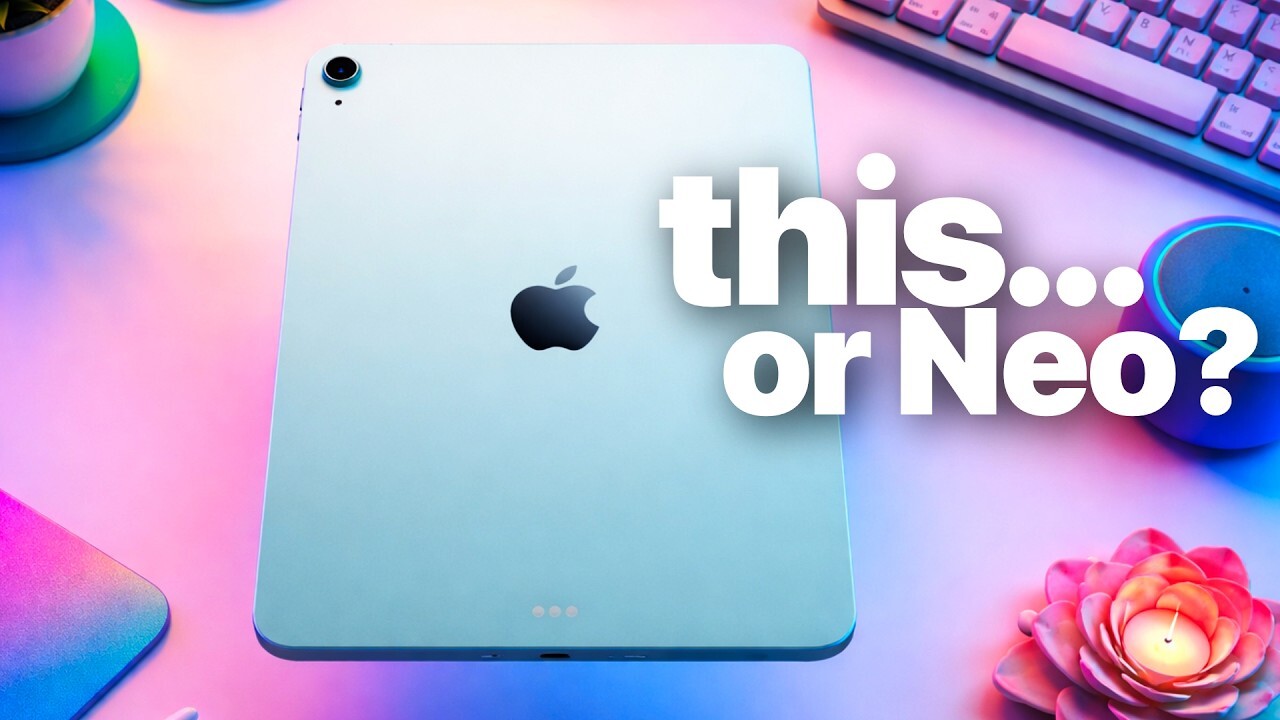 Video thumbnail for I did a real test! iPad Air M4 Review