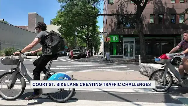 Video thumbnail for Court Street bike lane create challenges for some businesses and neighbors