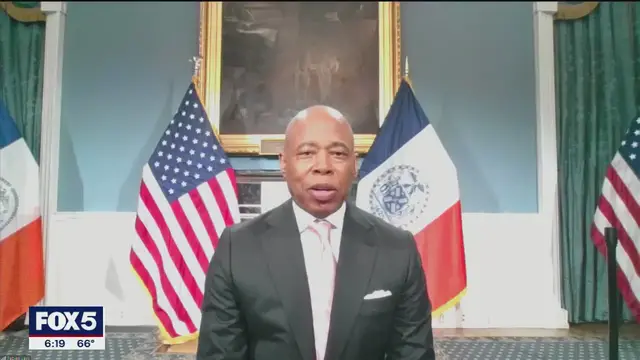 Video thumbnail for Mayor Adams on detail under investigation: ‘We don’t know what they do in their private lives’