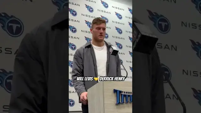 Video thumbnail for Will Levis: It’s a pleasure to get to work with Derrick Henry. #titanup #shorts #nfl