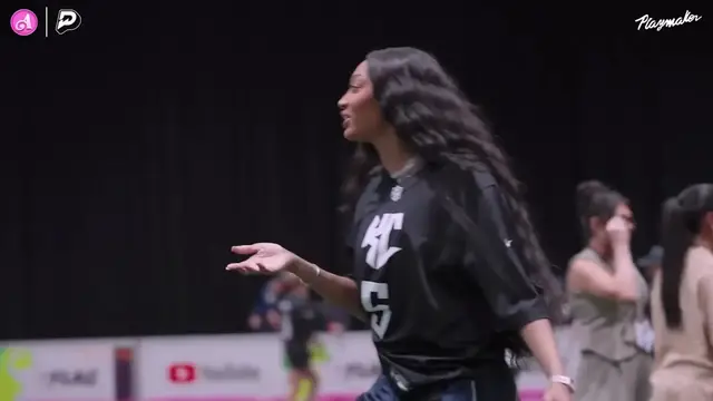 'Video thumbnail for Behind The Scenes Of Angel Reese Coaching Kai Cenat'