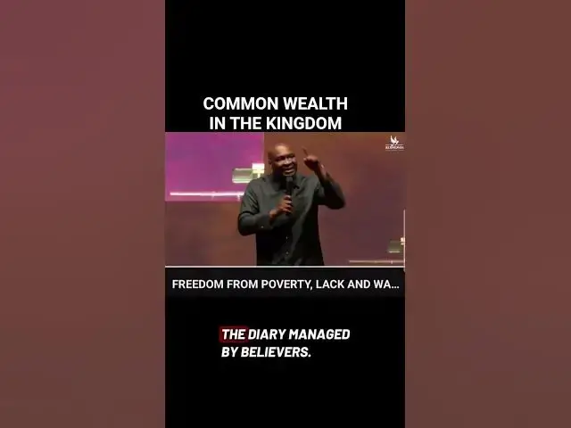 Video thumbnail for COMMON WEALTH IN THE KINGDOM AMEN APOSTLE SELMAN #apostlejoshuaselman #transformation #youtubeshorts