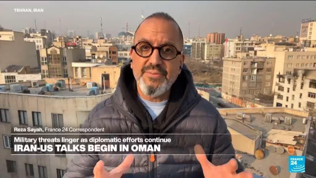 Video thumbnail for Indirect US–Iran talks open in Oman amid tensions