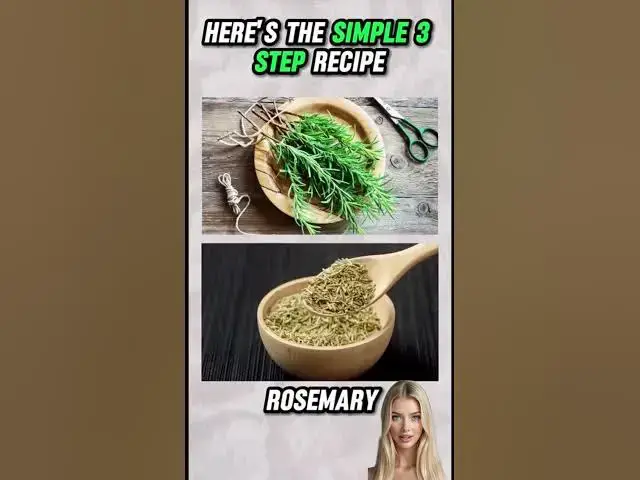 'Video thumbnail for Drop Rosemary in Olive Oil and WATCH What Happens! (Simple 3-Step Recipe)'