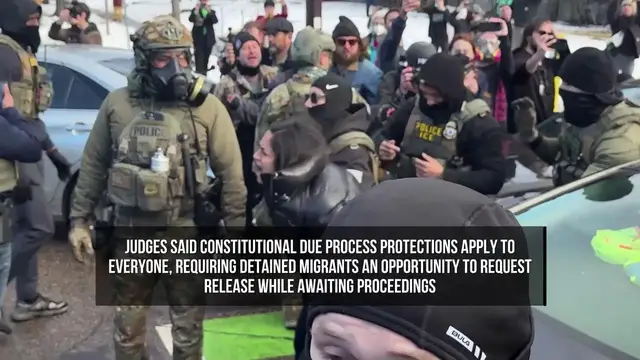 Video thumbnail for Appeals Court Limits Length of Migrant Detention Without Bond Hearings.