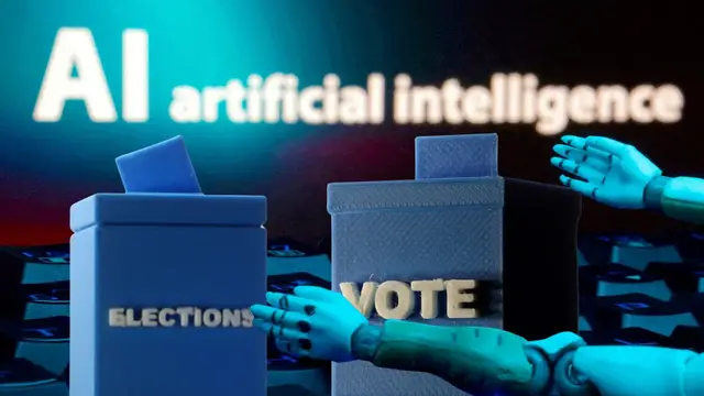 Video thumbnail for Elections in the age of AI: Can US voters still trust what they see? | This is America