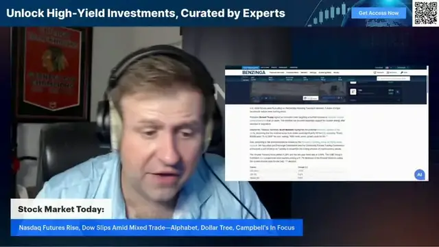'Video thumbnail for Stock Market Today: Nasdaq Futures Rise, Dow Slips Amid Mixed Trade—Alphabet, Dollar Tree, Apple In Focus'