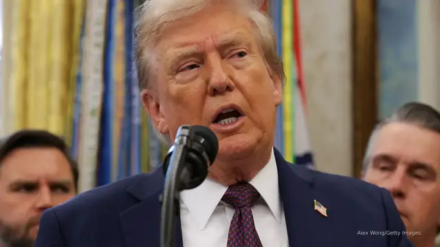 'Video thumbnail for Viral White House video ‘probably AI-generated’: Trump'