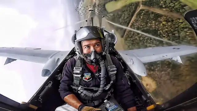 'Video thumbnail for A-10 Cockpit Vid • Wings Over North Georgia Airshow 2021'