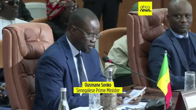 Video thumbnail for Senegalese PM Ousmane Sonko dismisses AFCON tensions with Morocco