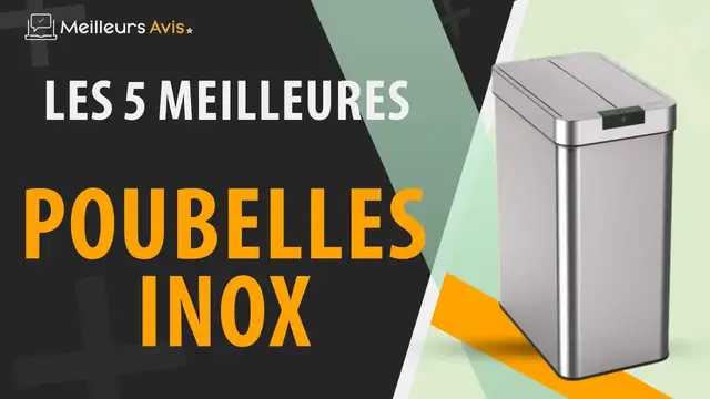 Video thumbnail for ⭐️ MEILLEURE POUBELLE INOX - Comparatif 2023