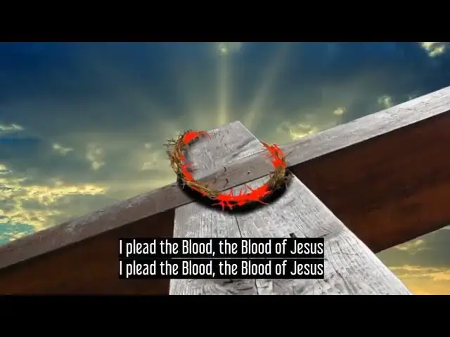 Video thumbnail for I plead the Blood of Jesus - lyrical video Michael B. Adika