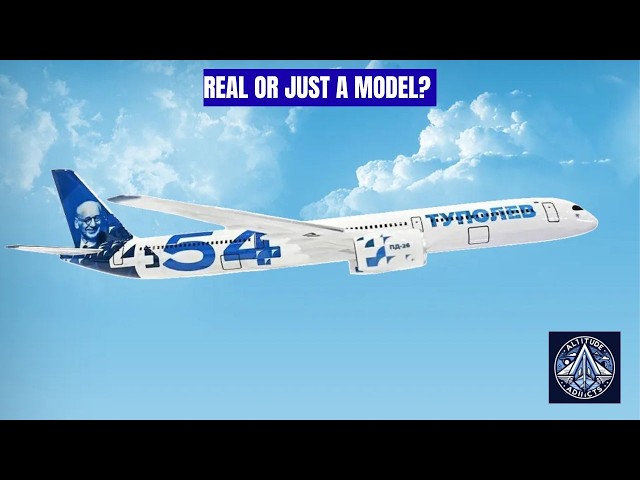 Video thumbnail for Tu-454 SURPRISE! - Russia’s New Wide body with Twin PD-26 Engines Explained