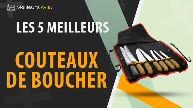 Video thumbnail for ⭐️ MEILLEUR COUTEAU DE BOUCHER - Comparatif 2023